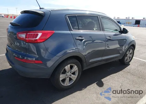 2011 Kia Sportage Lx from USA, damaged, VIN KNDPB3A23B7059290